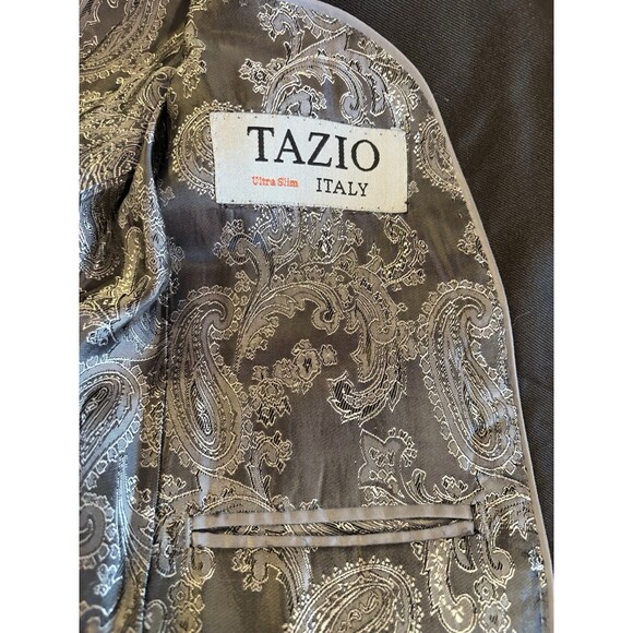 Tazio Italy Hand Tailored Super 120’s Wool Blend Blazer Jacket 36S - Picture 8 of 11